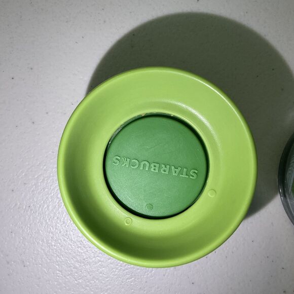 2009 Starbucks Coffee 20 oz Travel Tumbler Mug Venti 29% Recycled Green Lid - Picture 4 of 7